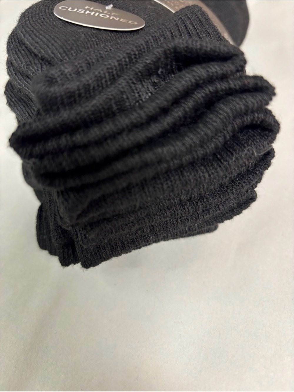 New Vince Camuto Socks Women’s 6 Pair Black Quarter Casual Athletic Activewear - Picture 11 of 12